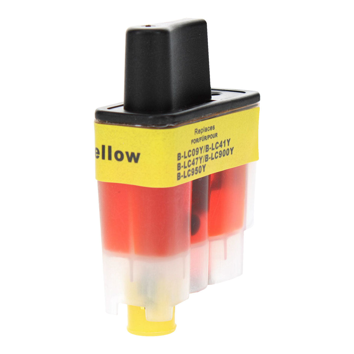 Compatible Brother LC41 (LC41Y) InkJet Cartridge, Yellow, 400 Yield