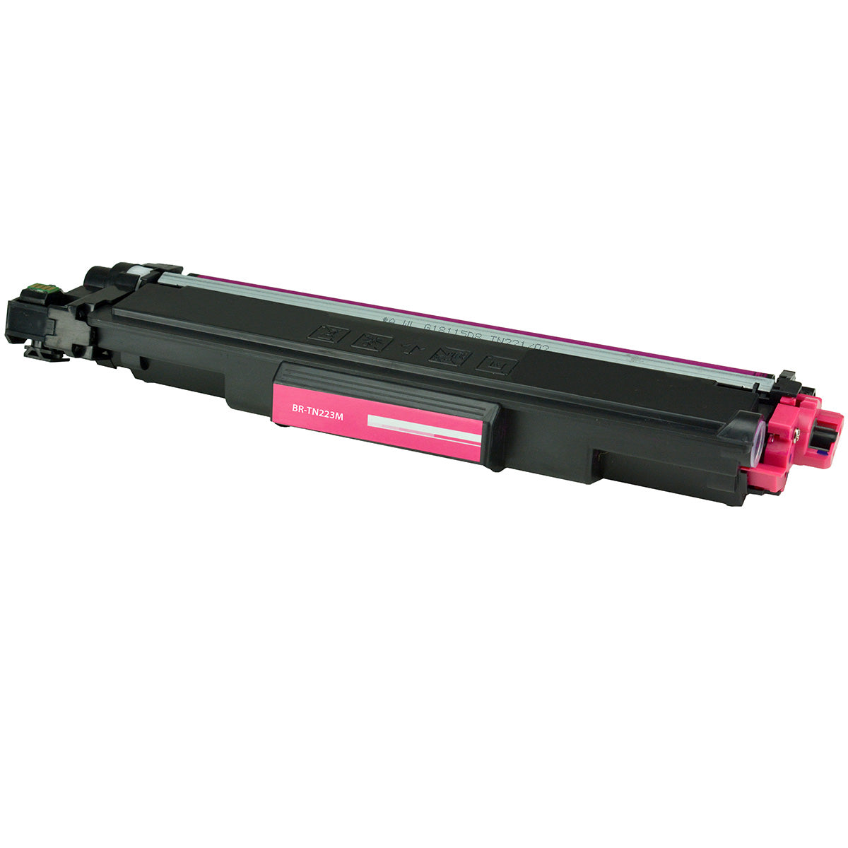 Compatible Brother TN223 (TN223M) Toner Cartridge, Magenta, 1.3K Yield
