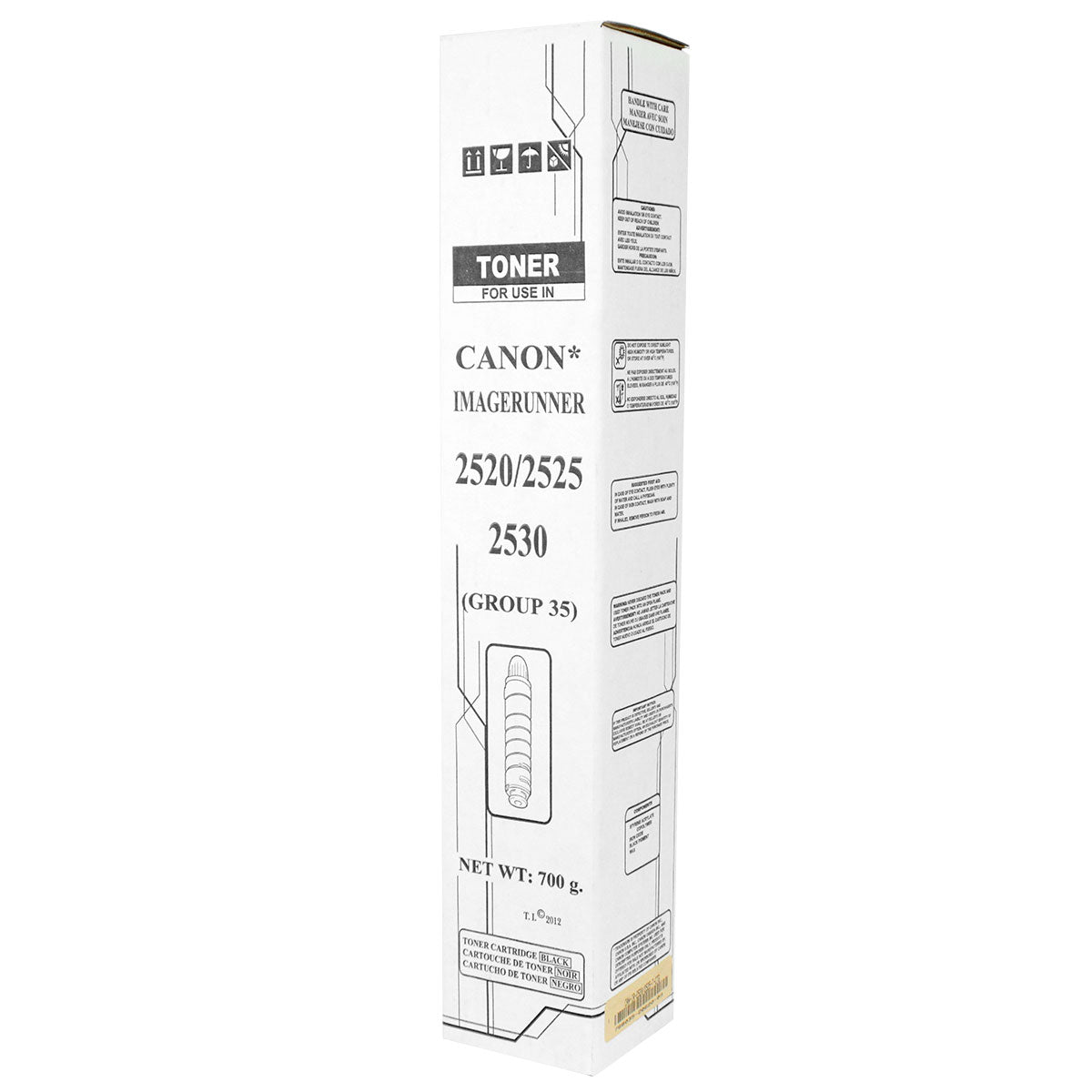 Compatible Canon GPR-35 (2785B003AA) Toner Cartridge, Black, 14.6K Yield, TAA Compliant, Made in USA