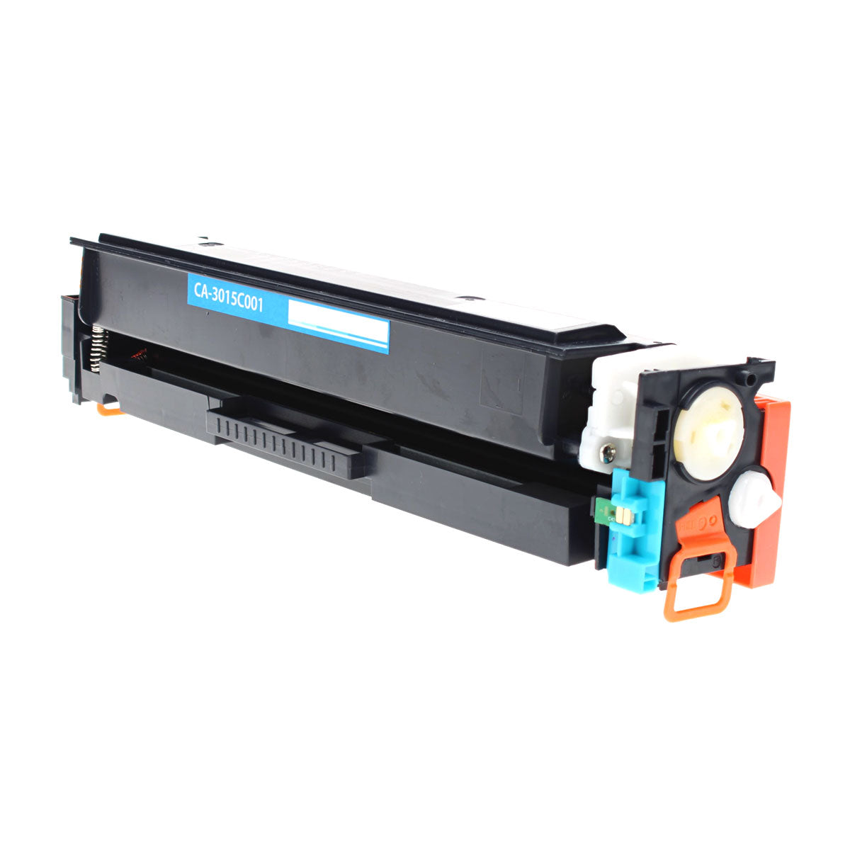 Compatible Canon CRG-055 (3015C001AA) Toner Cartridge, Cyan, 2.1K Yield, (New Chip)