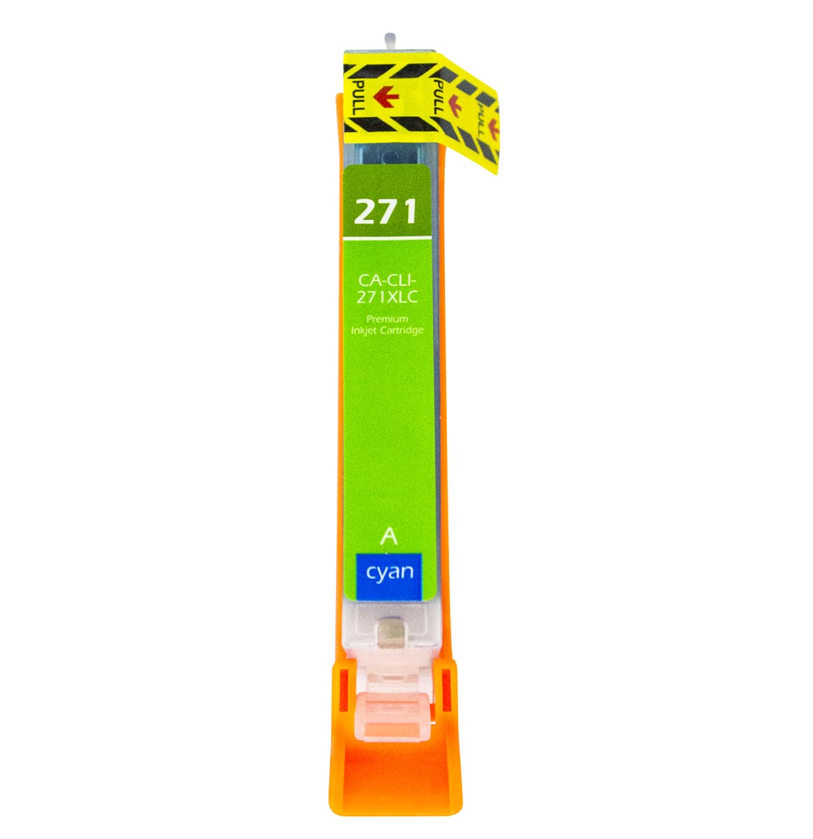 Compatible Canon 271XL (CLI-271XLC) InkJet Cartridge, Cyan, 5565 High Yield