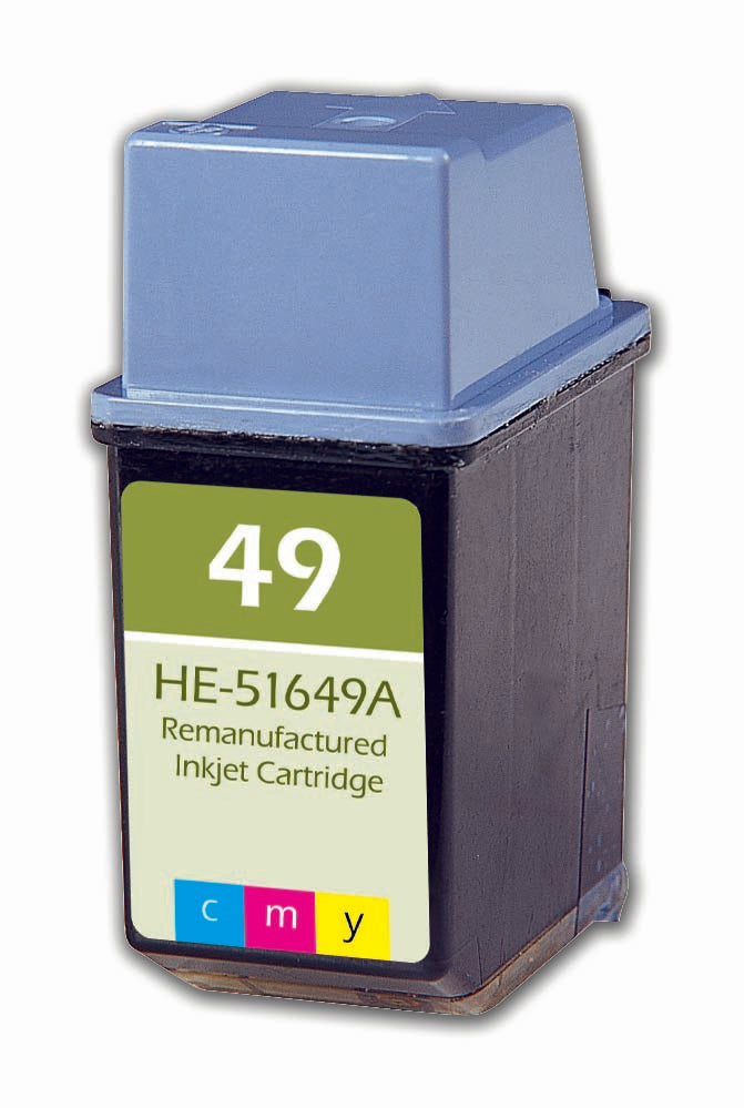 HP REMAN INKJET CTG, CMY, 25ML