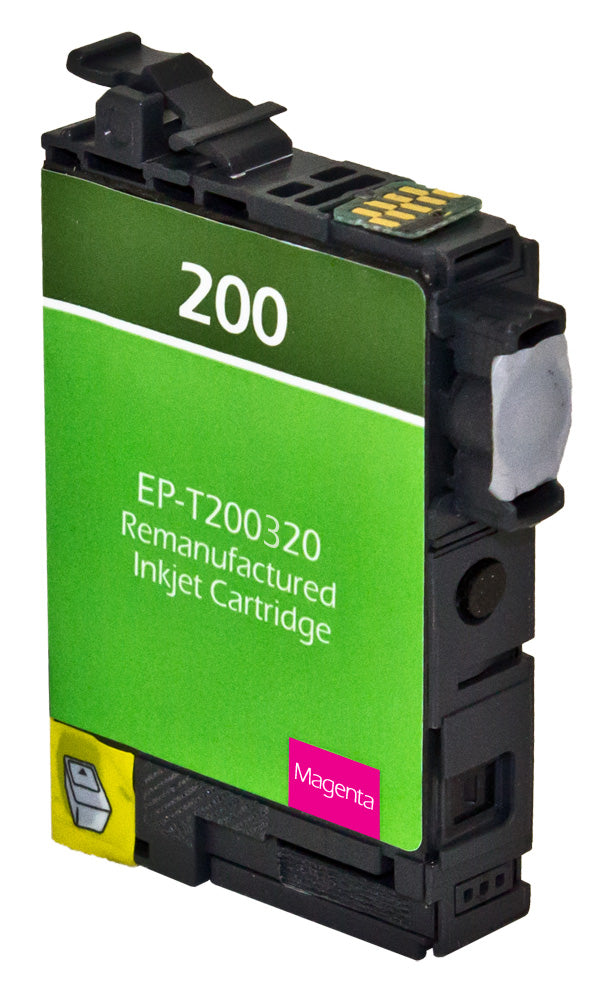 Remanufactured Epson 200XL (T200XL320) InkJet Cartridge, Magenta, 450 High Yield