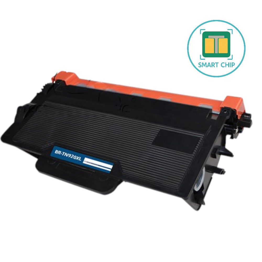 Compatible Brother 920XL (TN920XL) Toner Cartridge, Black, 6K High Yield Smart Chip
