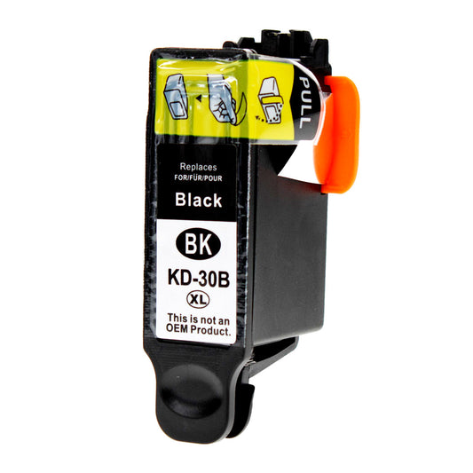 Remanufactured Kodak 30XL (1550532) InkJet Cartridge, Black, 670 High Yield
