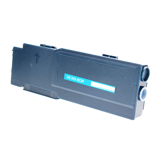 Compatible Dell S3840 S3845 (593-BCBF) Toner Cartridge, Cyan, 9K Extra High Yield