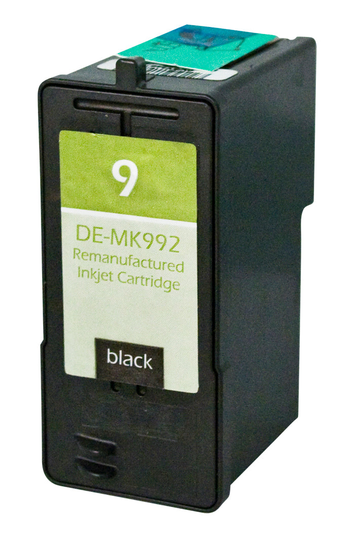 Remanufactured Dell Series 9 (MK990/MK992) InkJet Cartridge, Black, 285 High Yield