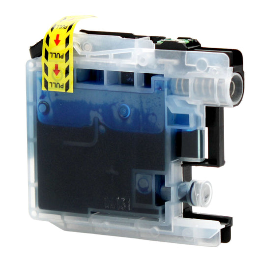 Compatible Brother LC20E (LC20EC) InkJet Cartridge, Cyan, 1200 High Yield