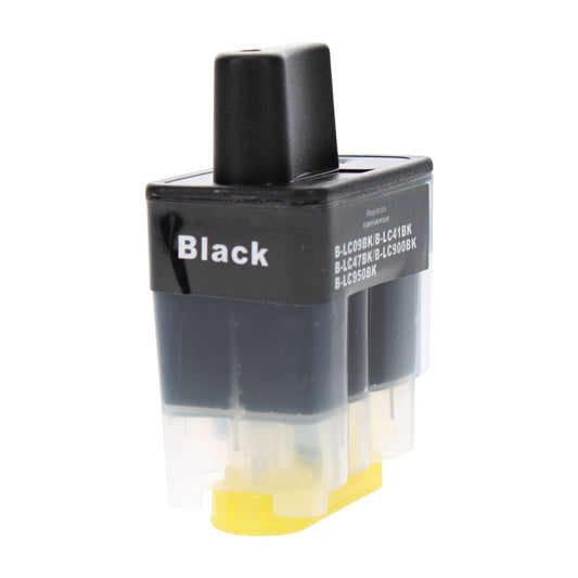 Compatible Brother LC41 (LC41BK) InkJet Cartridge, Black, 500 Yield