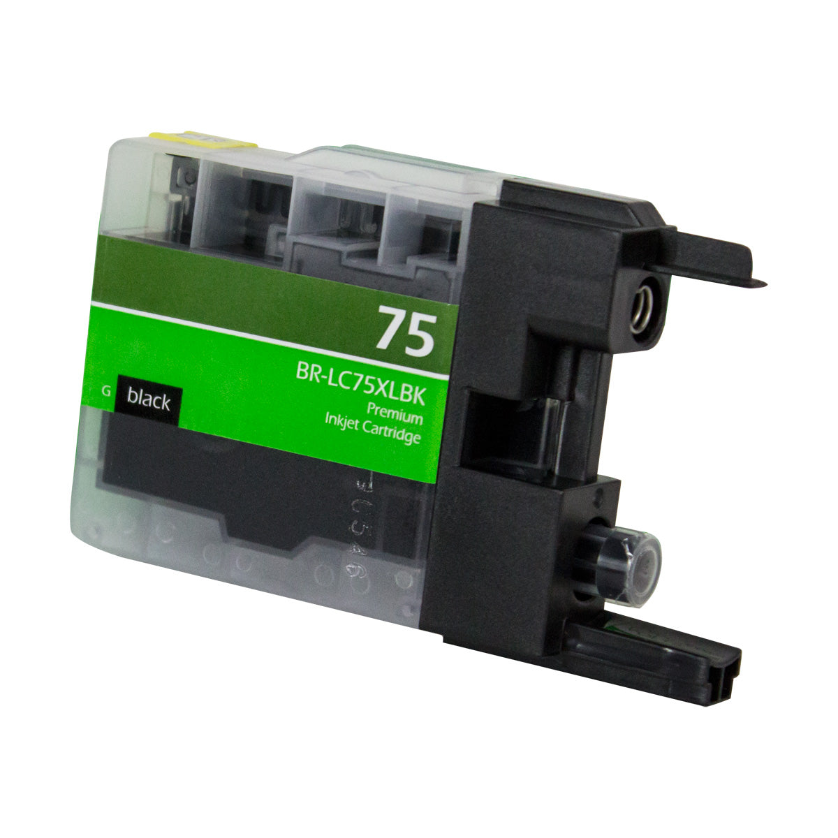 Compatible Brother LC75 (LC75BK) InkJet Cartridge, Black, 600 High Yie ...