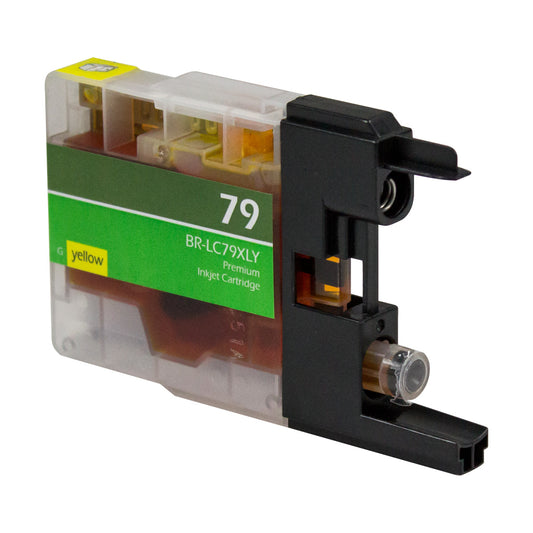 COMPATIBLE Brother LC79Y INKJET CTG, YELLOW, 19ML XL