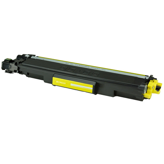 Compatible Brother TN223 (TN223Y) Toner Cartridge, Yellow, 1.3K Yield