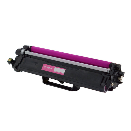 Compatible Brother TN227 (TN227M) Toner Cartridge, Magenta, 2.3K High Yield