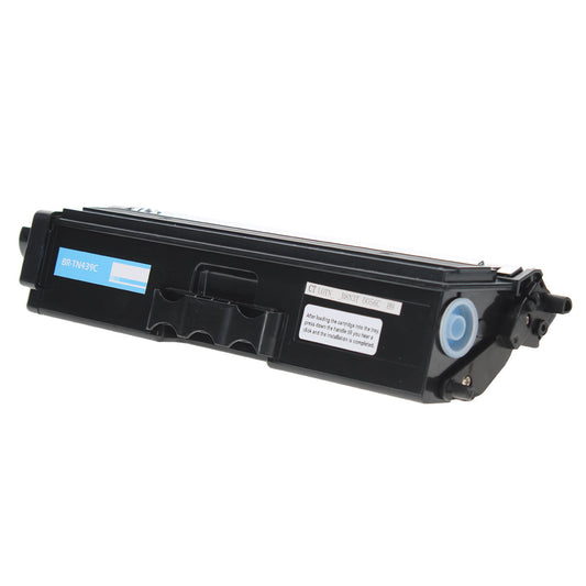 Compatible Brother TN439 (TN439C) Toner Cartridge, Cyan, 9K Ultra High Yield