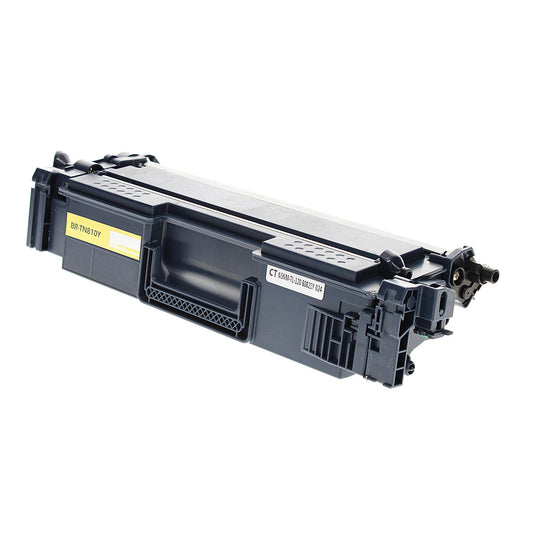 Compatible Brother TN810 (TN810Y) Toner Cartridge, Yellow, 6.5K Yield