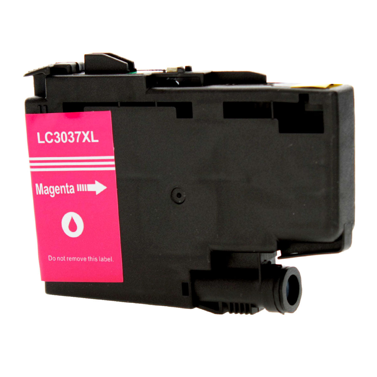 Compatible Brother LC3037M (LC3037 XXL) InkJet Cartridge, Magenta, 1.5K Super High Yield, ., Bulk (No Box)