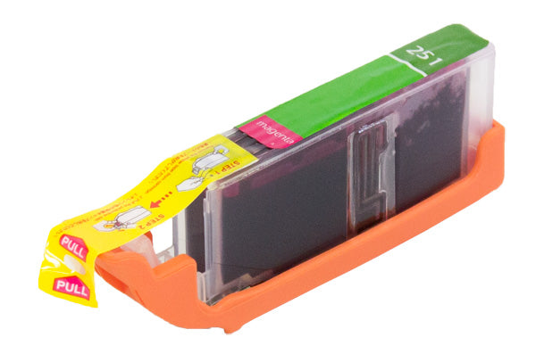 Remanufactured Canon CLI-251 (CLI-251M) InkJet Cartridge, Magenta, 660 High Yield