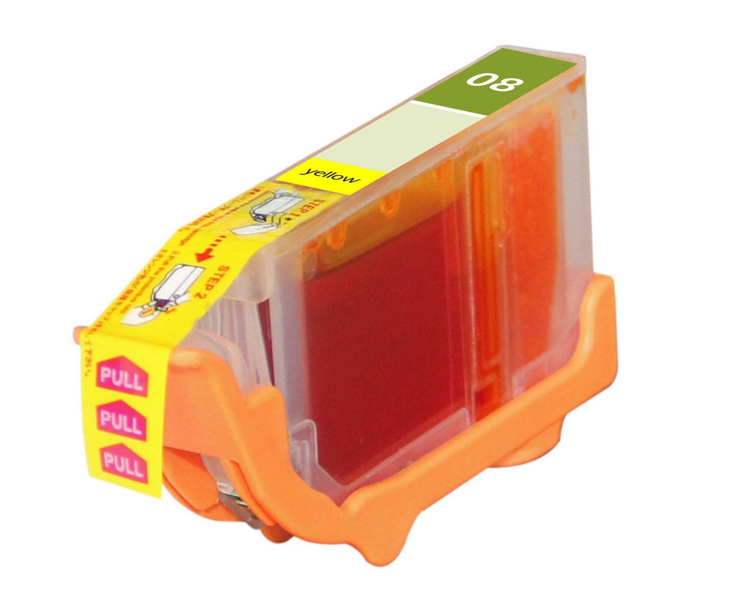 Compatible Canon CLI-8Y (0623B002) InkJet Cartridge, Yellow, 540 Yield