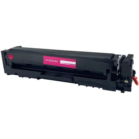 Compatible Canon CRG-054H (3026C001AA) Toner Cartridge, Magenta, 2.3K High Yield