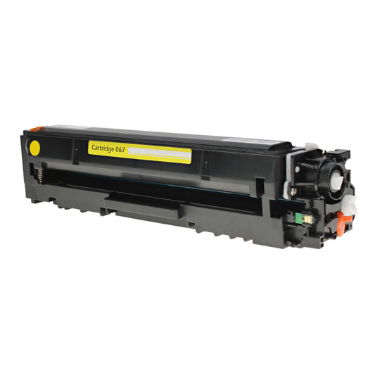 Compatible Canon 067 (5099C001) Toner Cartridge, Yellow, 1.25K Yield, (New Chip)