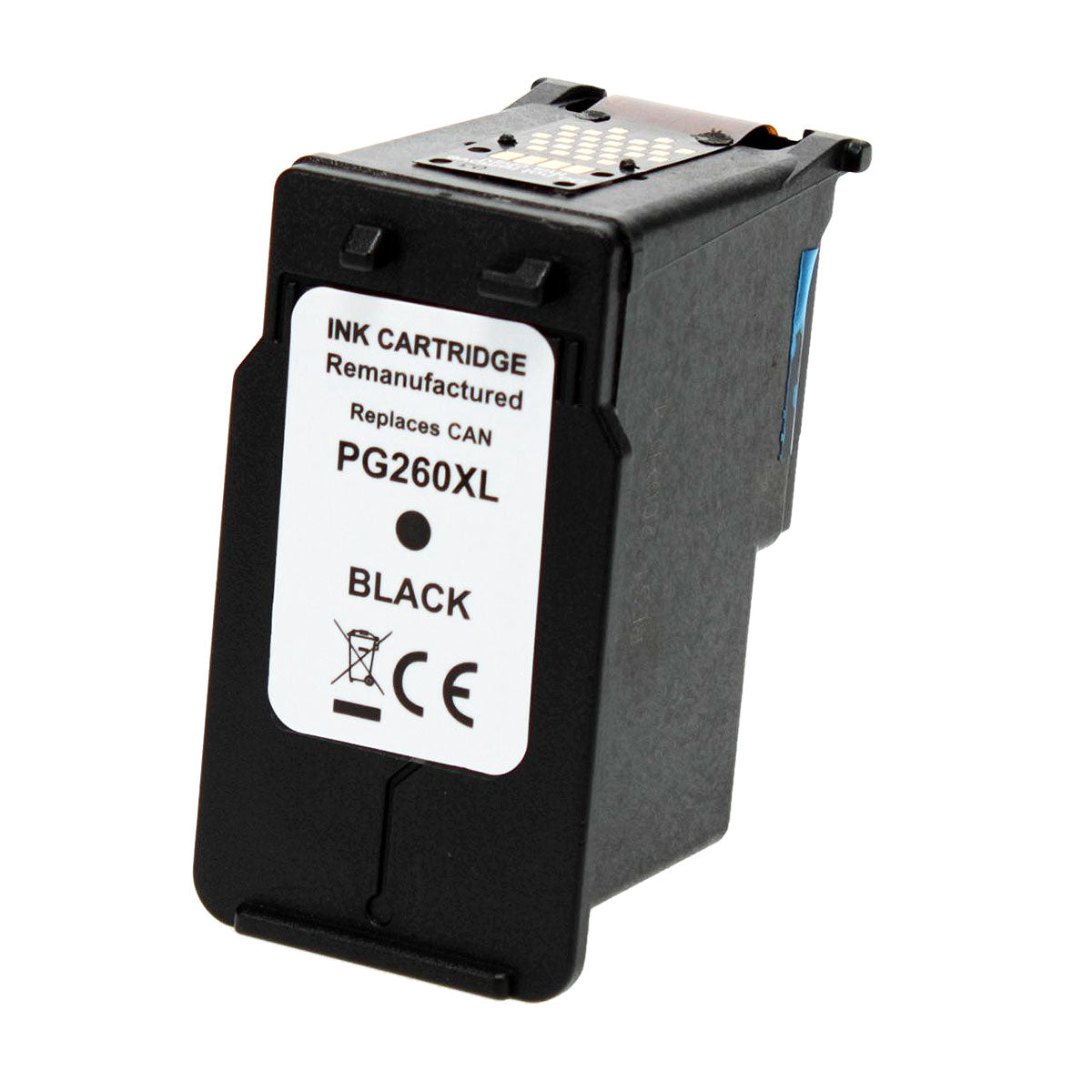 Remanufactured Canon PG-260XL (3706C001) InkJet Cartridge, Black, 400 High Yield