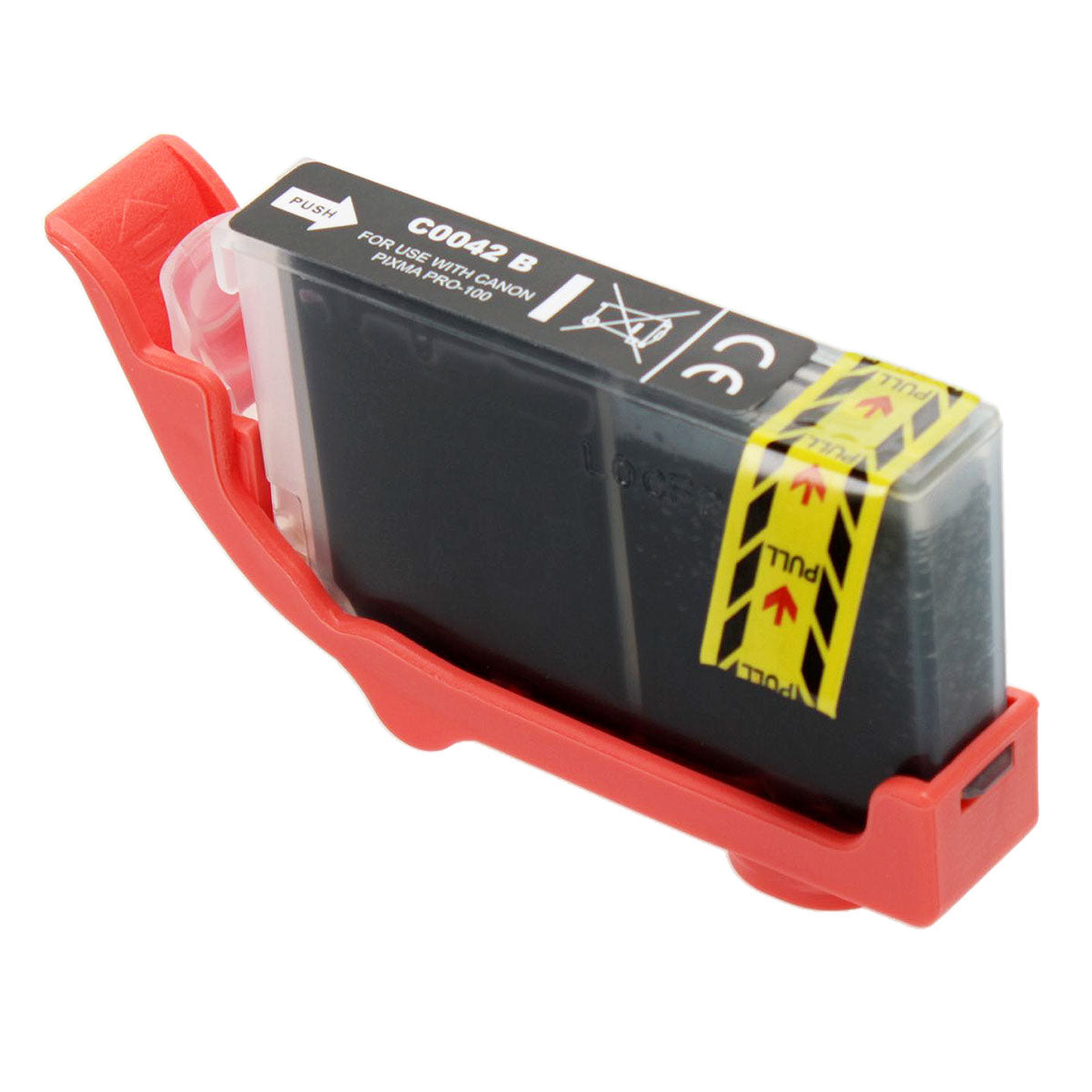 Compatible Canon CLI-42 (CLI-42BK) InkJet Cartridge, Black, 900 Yield