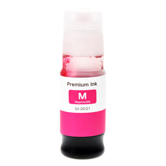Compatible Canon GI-20M, GI-21M (4538C001, 3395C001) Inkjet Bottle, Magenta, 70ml