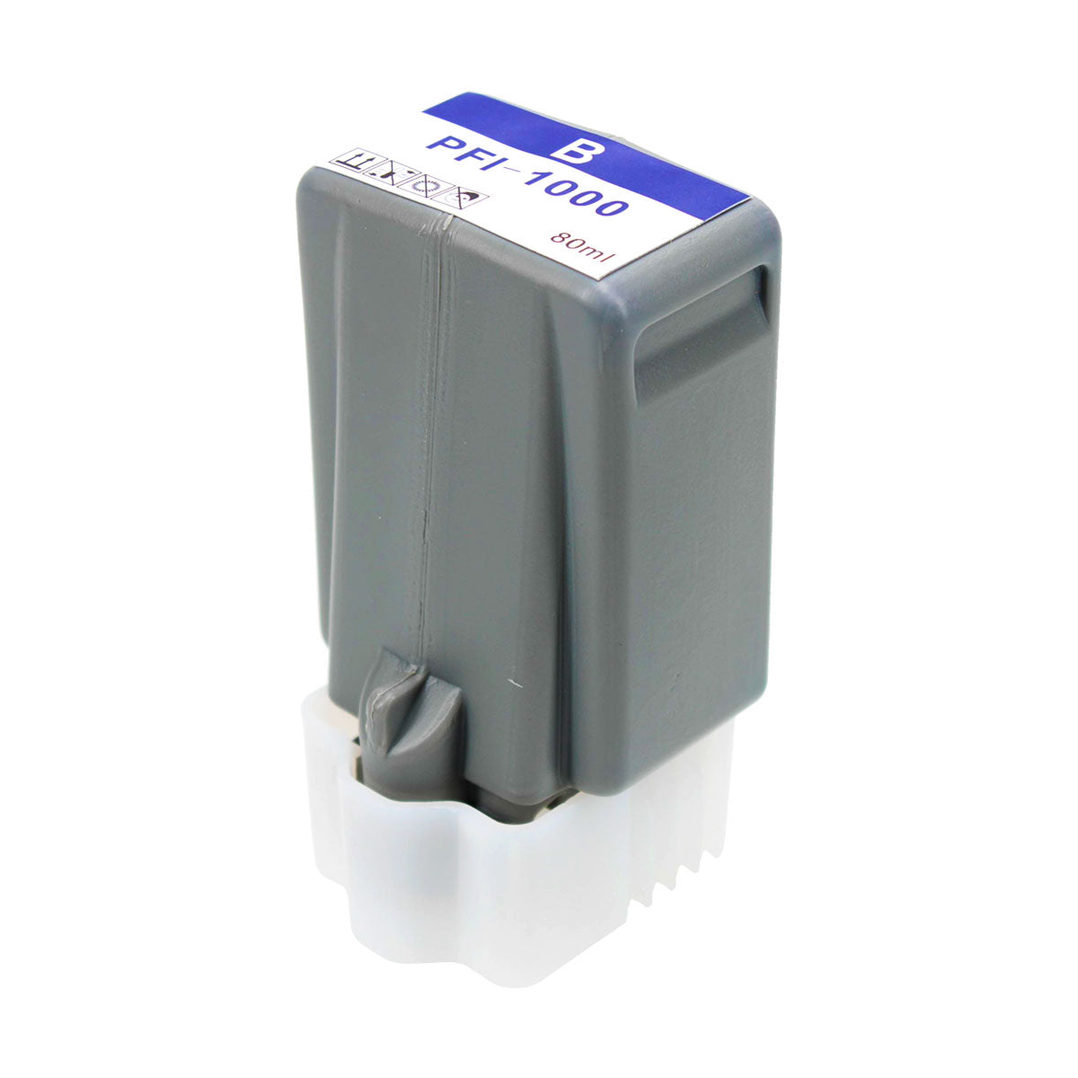 Remanufactured Canon PFI-1000B Wide Format Ink, Blue, 80 ML