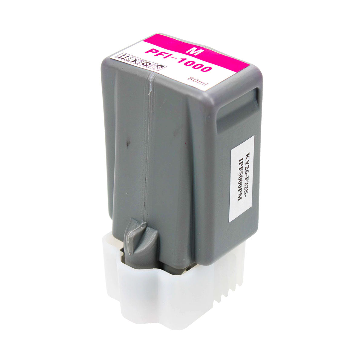 Remanufactured Canon PFI-1000M Wide Format Ink, Magenta, 80 ML