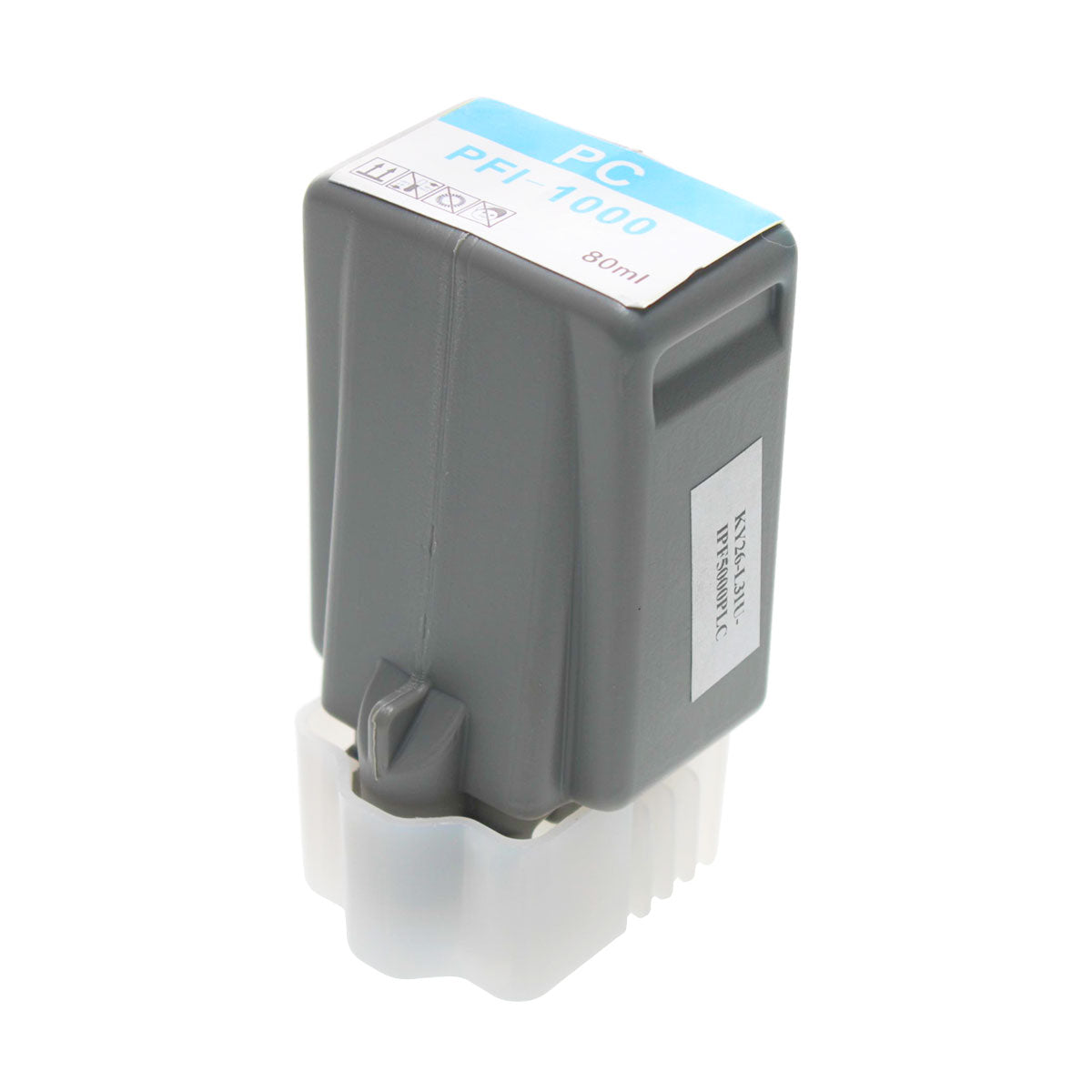 Remanufactured Canon PFI-1000PC Wide Format Ink, Photo Cyan, 80 ML