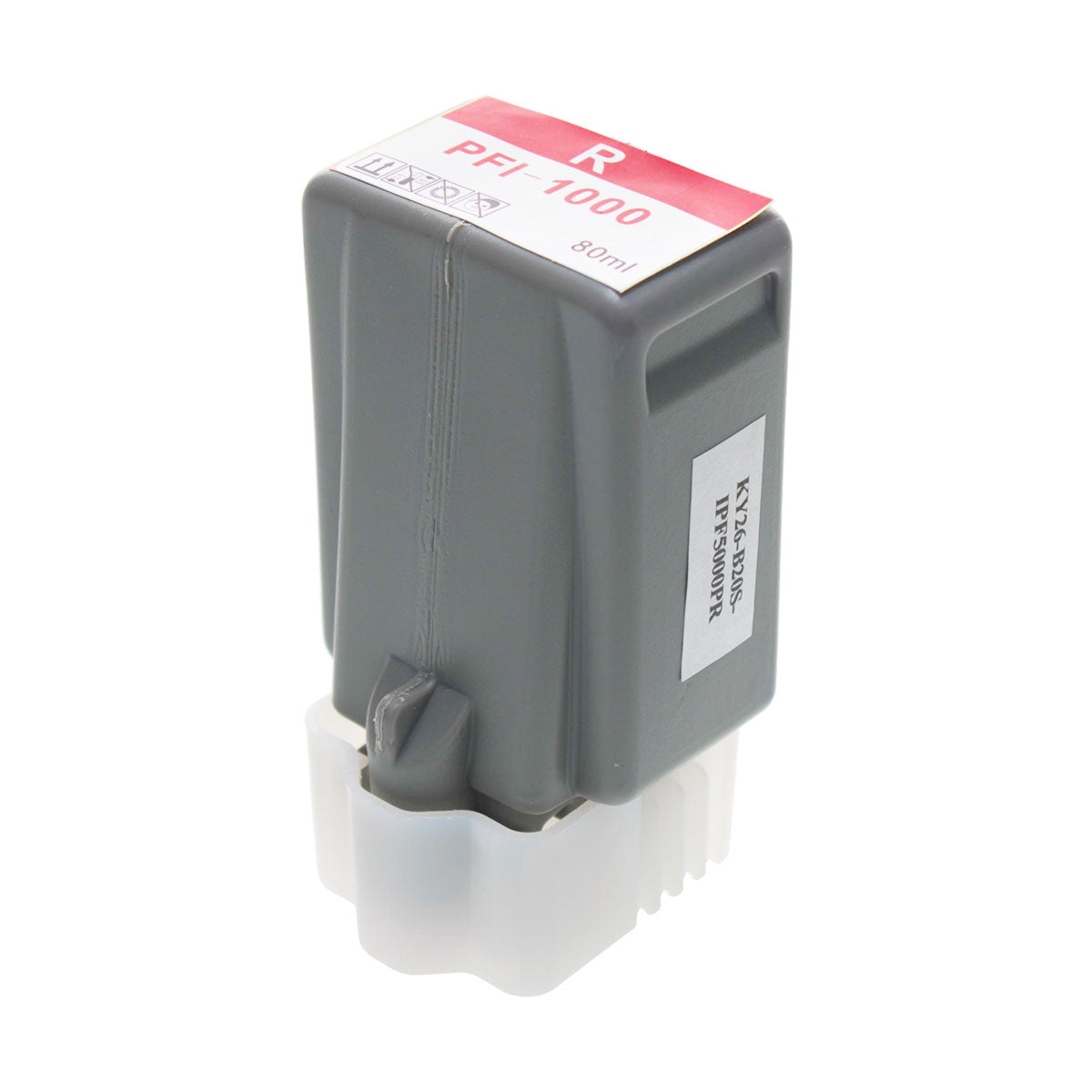 Remanufactured Canon PFI-1000R Wide Format Ink, Red, 80 ML