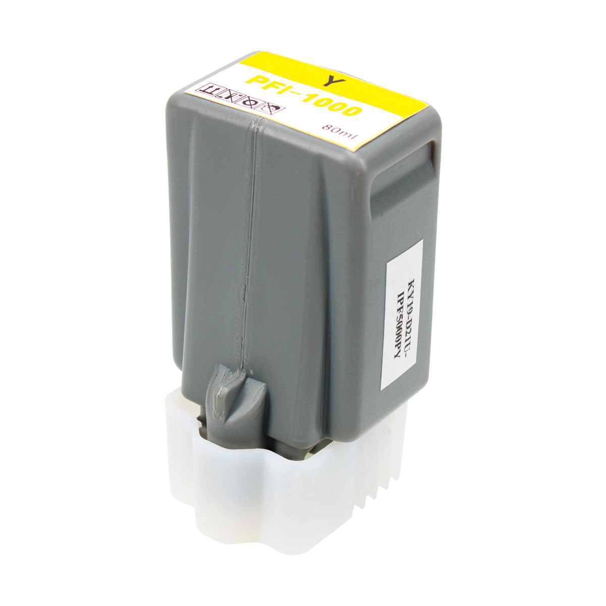 Remanufactured Canon PFI-1000Y Wide Format Ink, Yellow, 80 ML