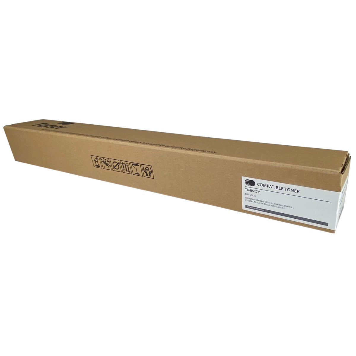 Compatible Copystar TK-8527Y (1T02RMAUS0) Toner Cartridge, Yellow, 15K Yield