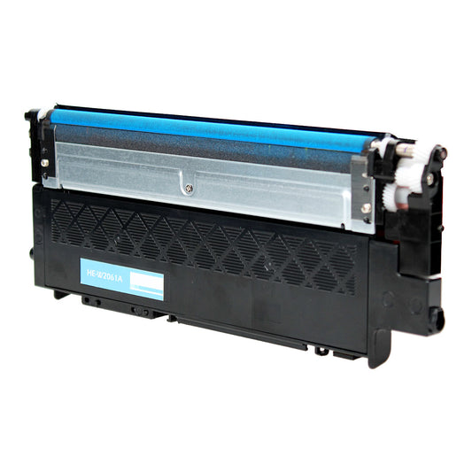 Compatible HP 116A (W2061A) Toner Cartridge, Cyan, 1.3K Yield Jumbo, (New Chip)