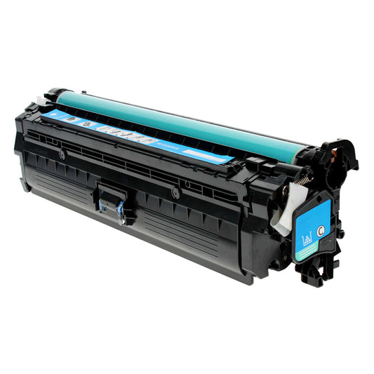 Remanufactured HP 651A (CE341A) Toner Cartridge, Cyan, 16K Yield