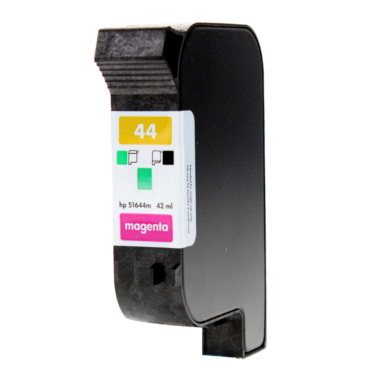 Remanufactured HP 44 (51644M) InkJet Cartridge, Magenta, 200 Yield