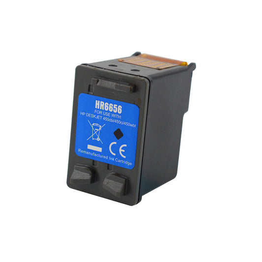 Remanufactured HP 56 (C6656AN) InkJet Cartridge, Black, 450 Yield