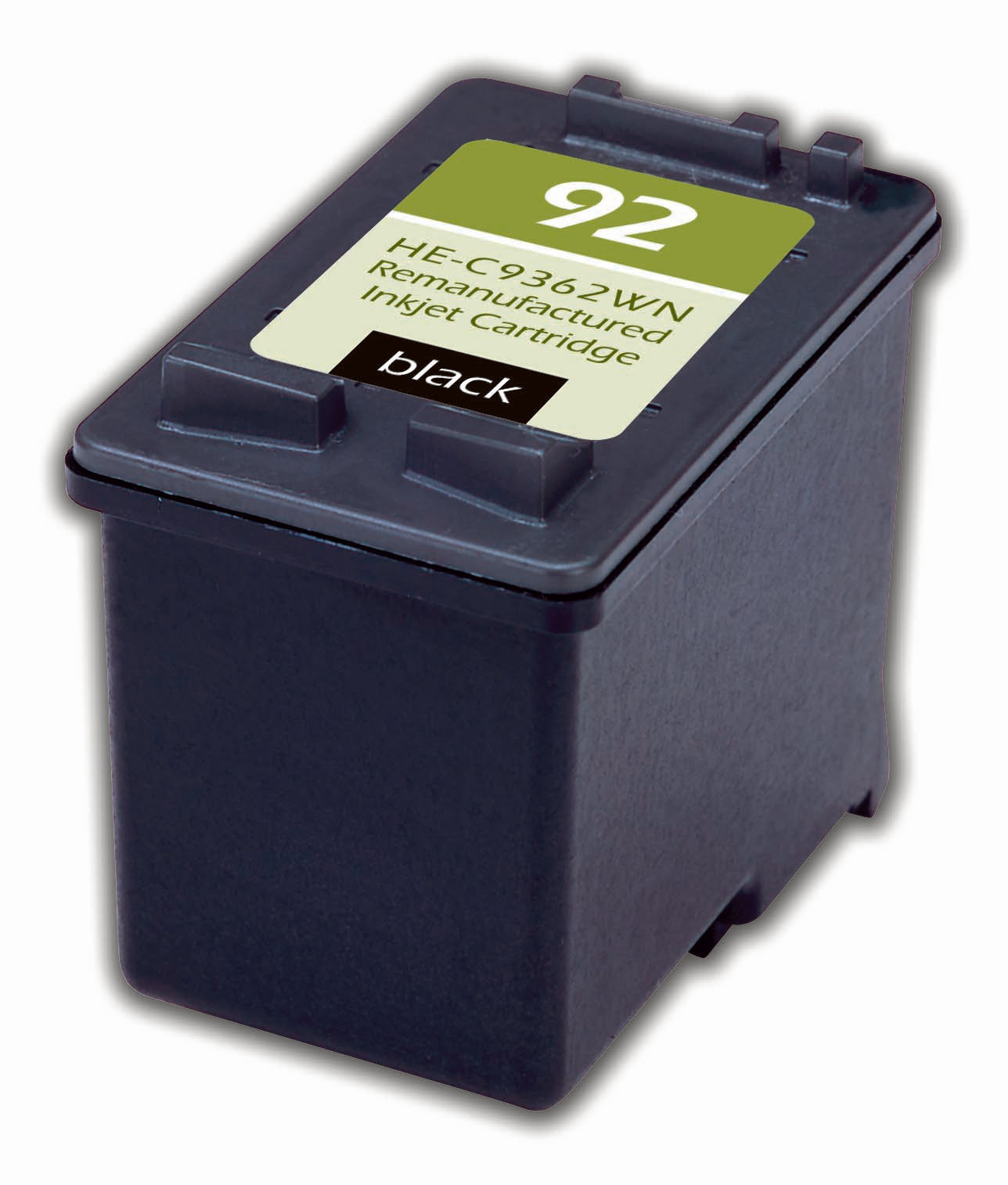 Remanufactured HP 92 (C9362WN) InkJet Cartridge, Black, 210 Yield