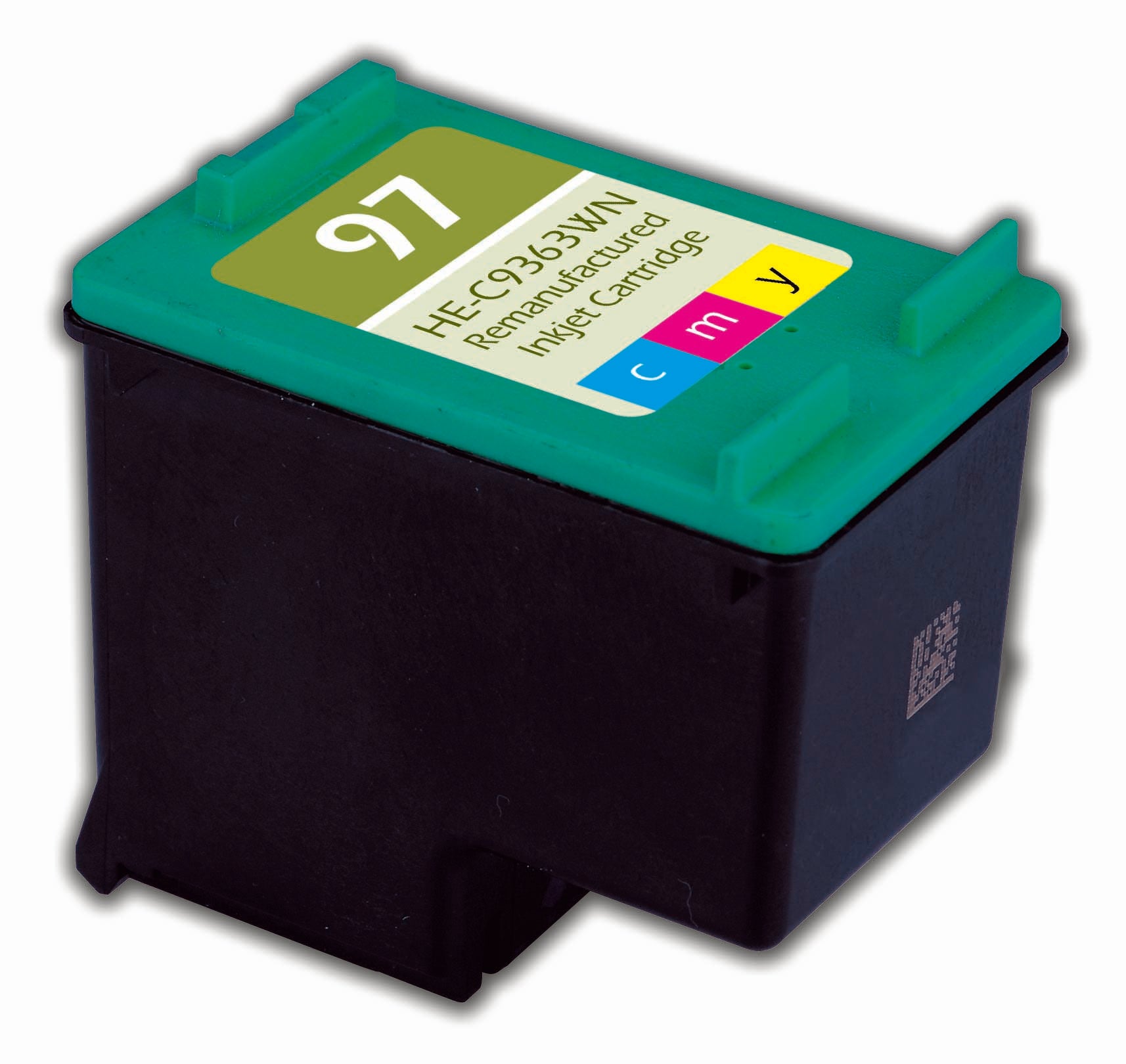 Remanufactured HP 97 (C9363WN) InkJet Cartridge, Tri-Color, 560 Yield
