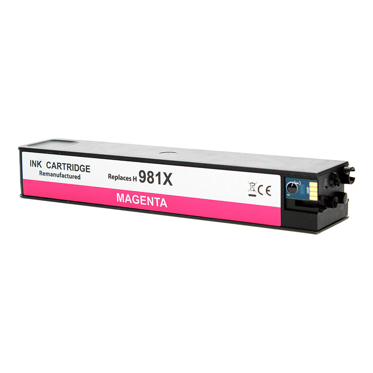 Remanufactured HP 981XL (L0R10A) InkJet Cartridge, Magenta, 10K High Yield
