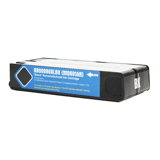 Remanufactured HP 990X (M0K01AN) InkJet Cartridge, Black, 16K High Yield