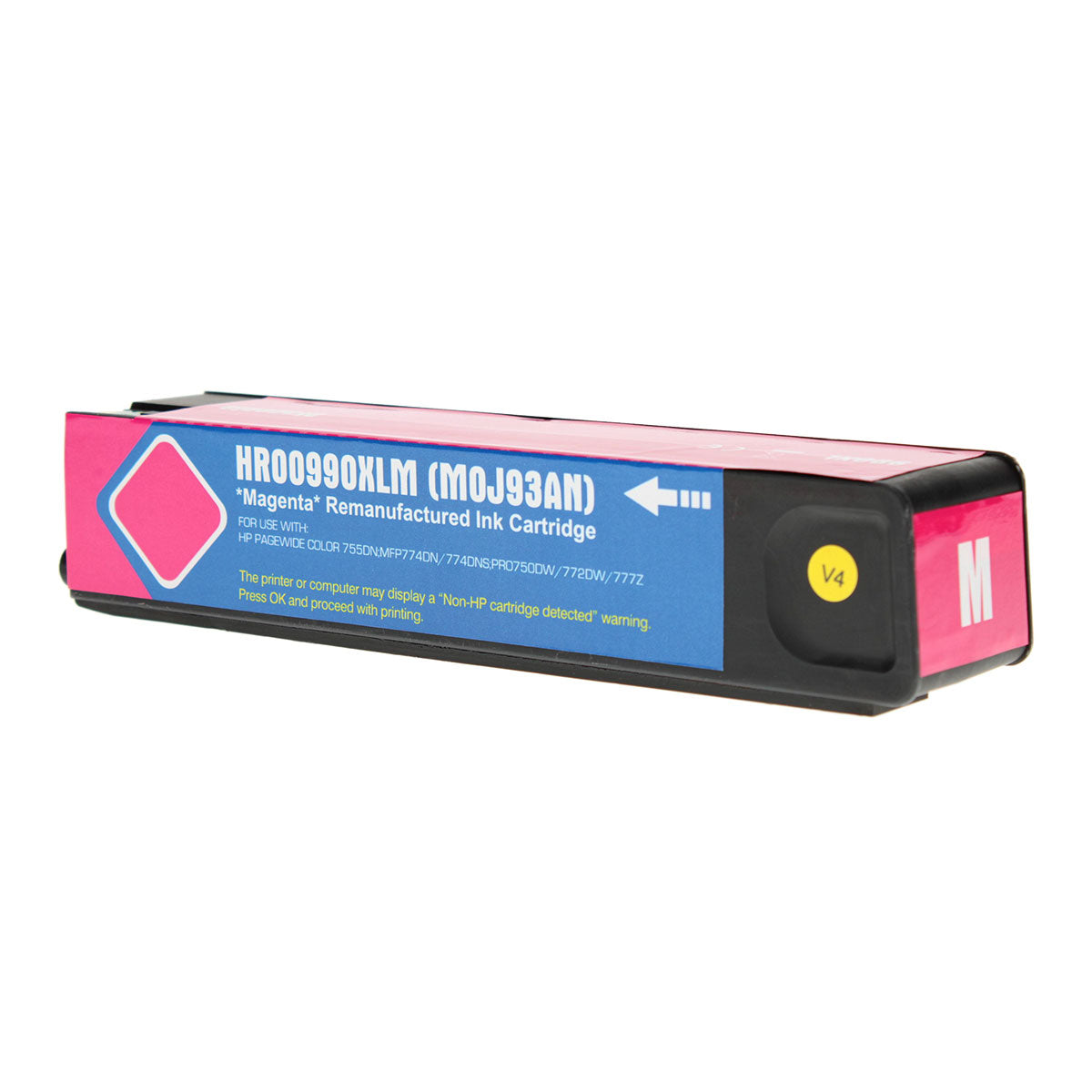 Remanufactured HP 990X (M0J93AN) InkJet Cartridge, Magenta, 20K High Yield