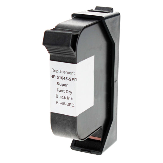 Remanufactured HP C6195A Mail Station Ink, Fast-Dry Black, 42ml