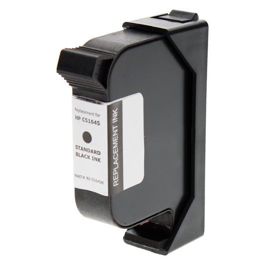 Remanufactured HP CG339A (51645A) Mail Station Ink, Pigment Black, 40ml