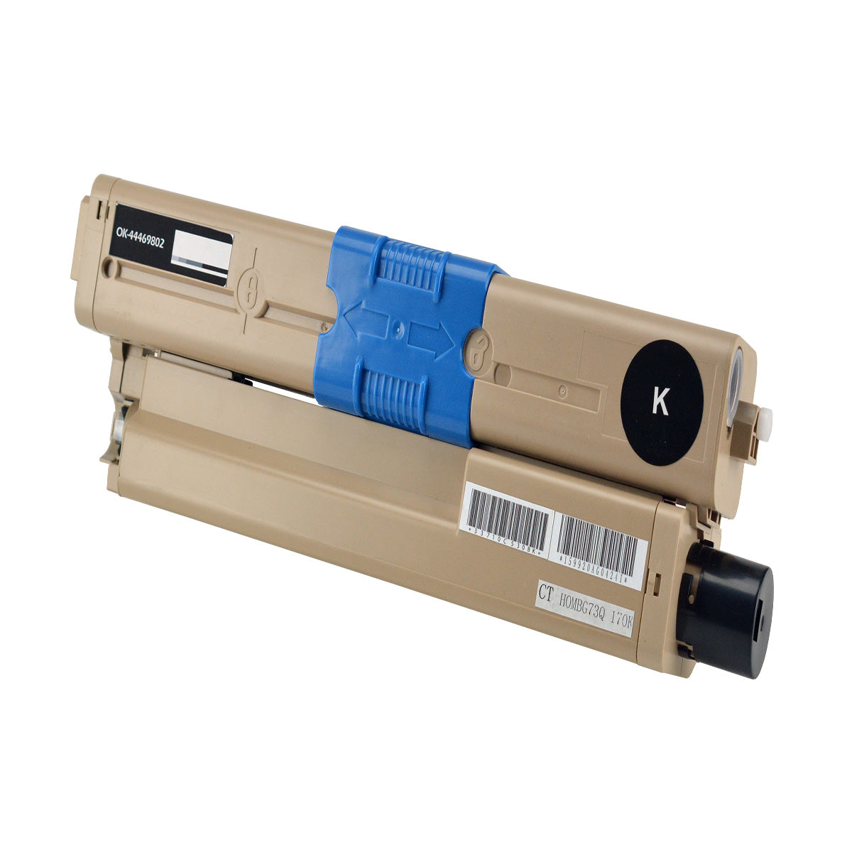 Remanufactured Okidata C530 (44469802) Toner Cartridge, Black, 5K High Yield
