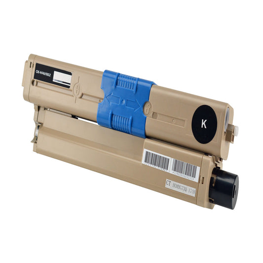 Remanufactured Okidata C530 (44469802) Toner Cartridge, Black, 5K High Yield