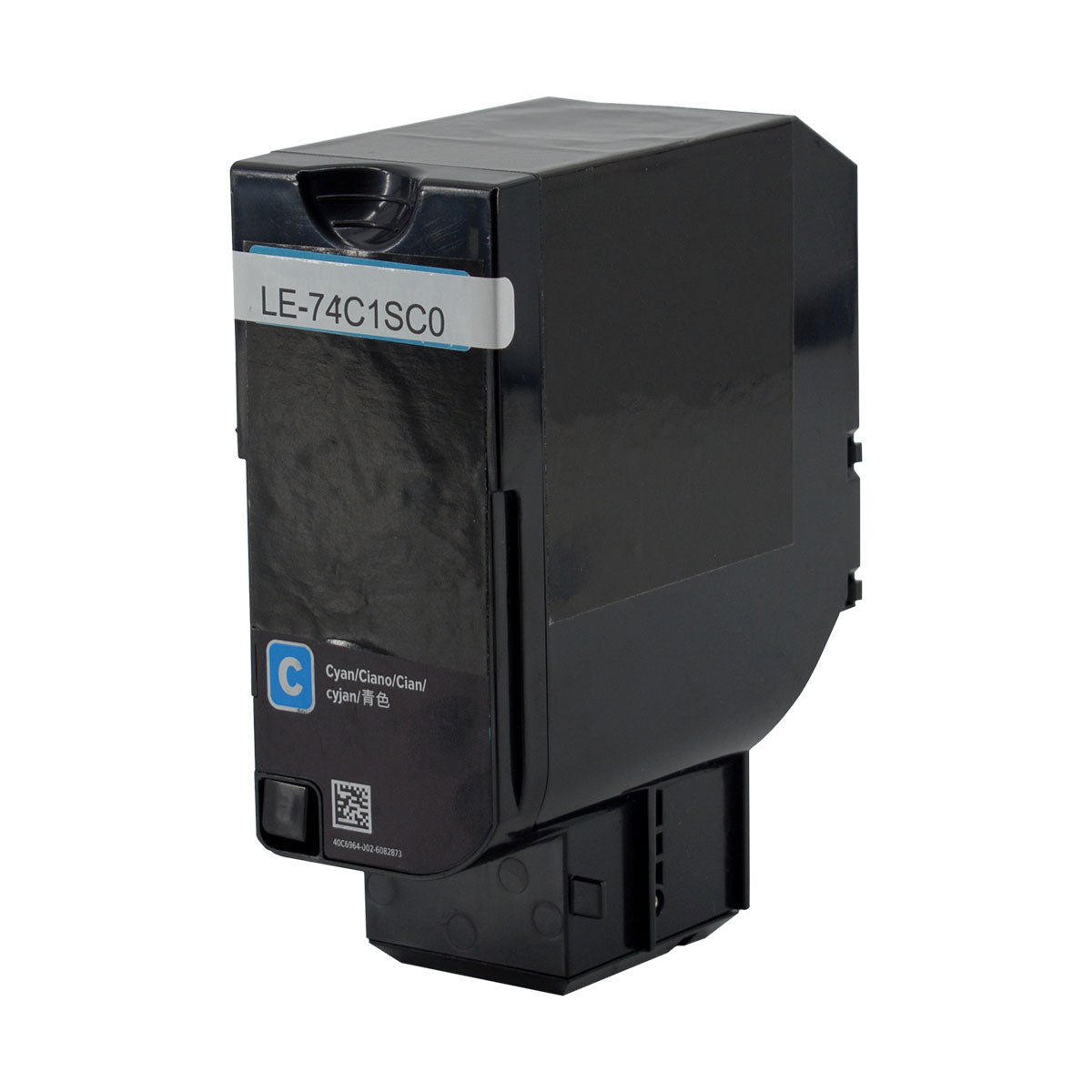 Remanufactured Lexmark 74C1SC0 Toner Cartridge, Cyan, 7K Yield, Made in USA
