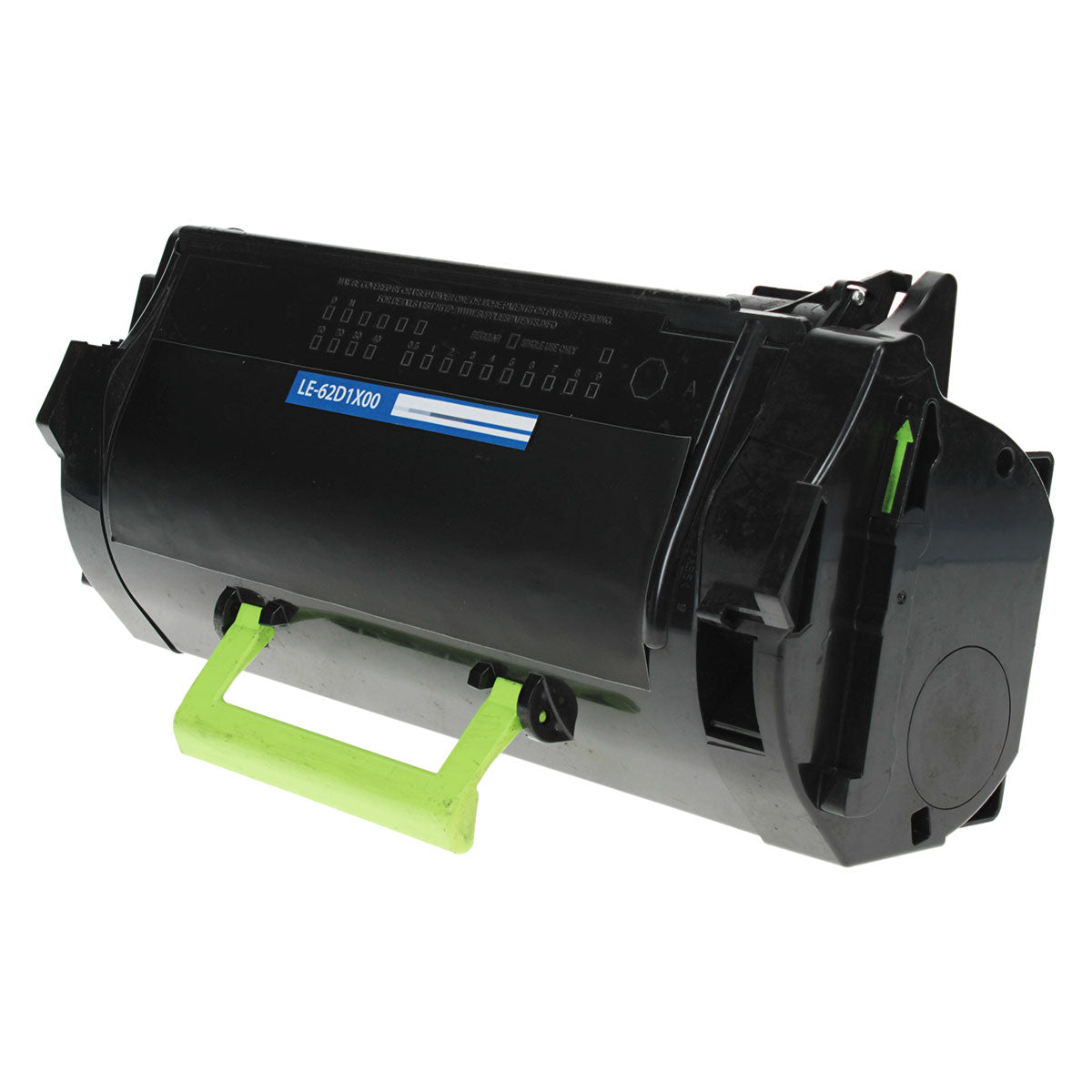 Remanufactured Lexmark 621X (62D1X00) Toner Cartridge, Black, 45K Extra High Yield