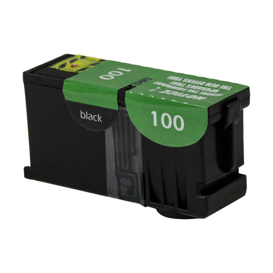Remanufactured Lexmark 100XL (14N1068) InkJet Cartridge, Black, 510 Yield