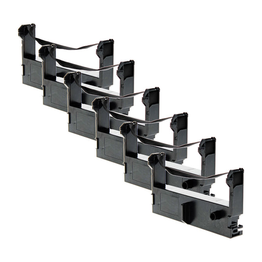 Compatible Epson ERC-43B POS Ribbon, Black, 6 Pack Value Pack